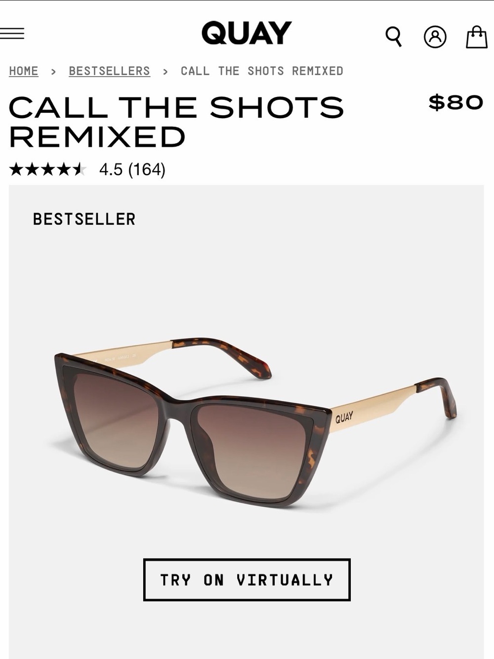 Quay Australia Call The Shots Remixed Sunglasses